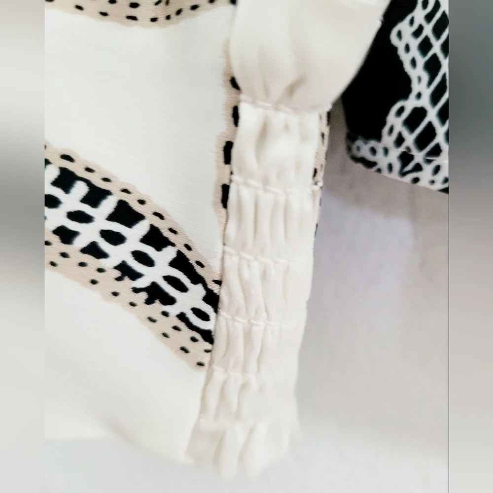 White House Black Marker Women's Business Office Gorgeous Blouse Buttons Small - Picture 16 of 16